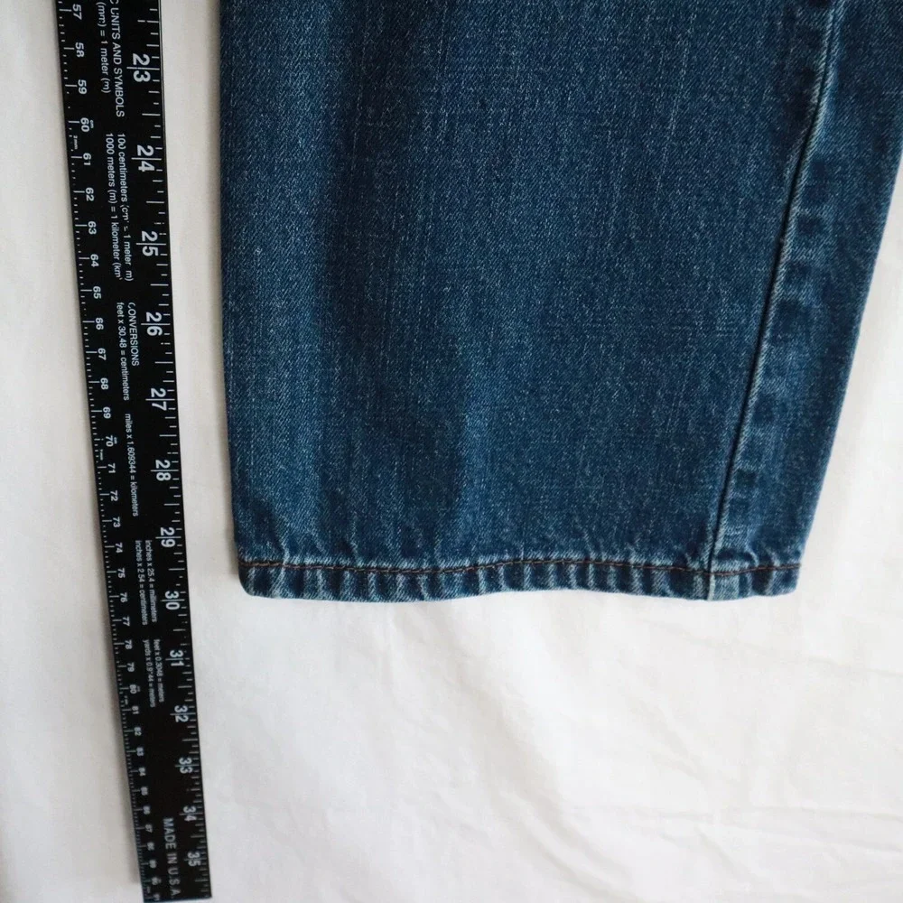Levi's 527‎ Jeans Mens 32x30 Slim Bootcut 5-Pocket Cotton Denim Blue